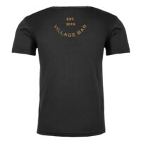 Pickett's Village Bar Black Tee Shirt Back